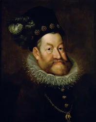 Alemão: Kaiser Rudolf II. (1552-1612) Retrato do Imperador Rudolf II