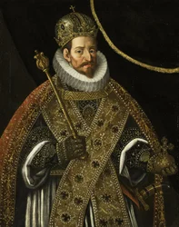 Retrato de Matias 1557-1619, Sacro Imperador Romano, c. 1610