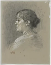 Retrato de Klara Bruckmann