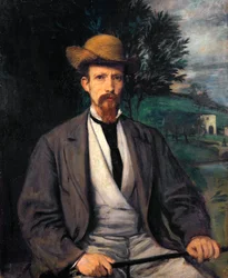 Autorretrato com chapéu amarelo