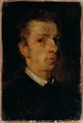 O pintor August Cesar
