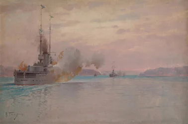 O bombardeio naval russo do Bósforo, 1915-1916