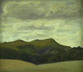 Paisagem perto de Skørping, Jutlândia