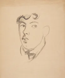 Autorretrato com cigarro