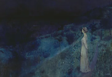 O Silêncio (óleo sobre tela)