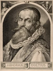 Retrato de Hendrick Goltzius