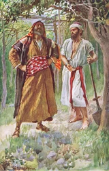 A figueira estéril, ilustração deHarold Copping Pictures: The Crown Series, c.1920s