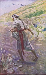 O semeador, ilustração deHarold Copping Pictures: The Crown Series, c.1920s