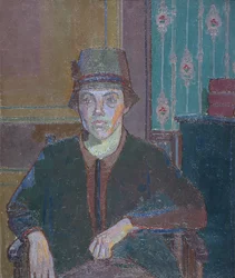 Uma senhora (óleo sobre tela)