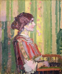 Sra. Robert Bevan, c.1913 (óleo sobre tela)