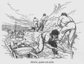 Músculo, espadas e picaretas