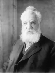 Alexander Graham Bell (1847-1922), cerca de 1918