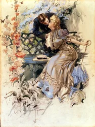 Dias de Noivado, 1906 (wc on paper)