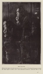 Livros de Natal de Charles Dickens: O Homem Assombrado (litografia)