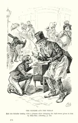 Ilustração para Dombey e Filho de Charles Dickens (litografia)