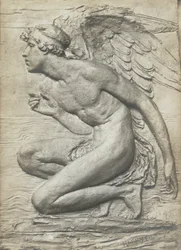 A História da Psique: Cupido (bronze prateado) (veja 198359 e 201279)