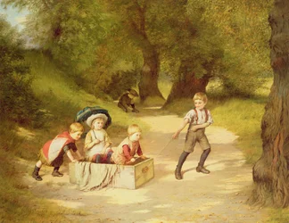 A carruagem de brinquedo