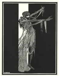 Edgar Allan Poe: A queda da casa de Usher (litografia)