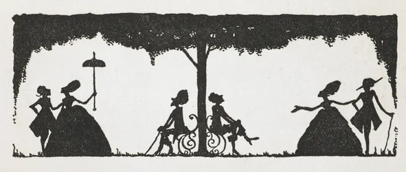 Ilustração para a história "A pele de burro".