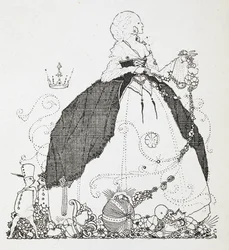 Ilustração para a história "A Fada".