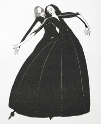 Ilustração para a história "os desejos ridículos".