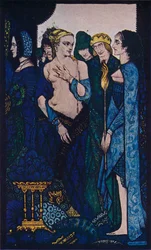 Nomeamos Lucrezia Crivelli e Titians Lady, c1910