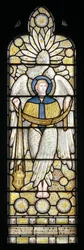 Anjo com incensário, 1872-73 (vitral)