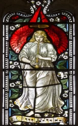 Anjo Musical, 1876 (vitral)