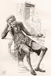 Ilustração para Charles Dickens