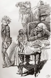 Ilustração para Charles Dickens