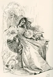 Sra. Skewton (gravura)