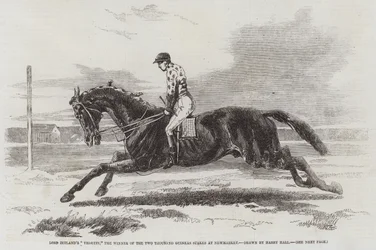 Vetette de Lorde Zetland, o vencedor das duas mil Guinés na Newmarket