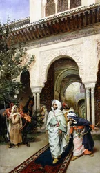 Saindo de Alhambra, 1887
