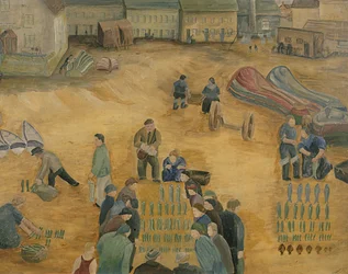 Venda de peixe, 1938