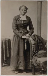 Impressão de colódio mate de Harriet Tubman
