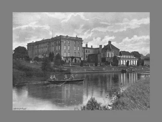 Abadia de Stoneleigh, c1900