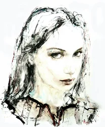 Retrato feminino cativante
