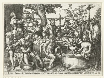 festa do rico Parábola de Lázaro e o Rico (título da série)