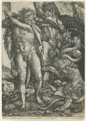 Hércules destrói a Hidra de Lerna, 1550