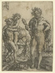 Hércules derrota Anteu Trabalhos de Hércules (título da série)