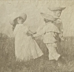 Walther, Edeltrude e Hans Kühn, c.1905 (impressão em paládio platinado)
