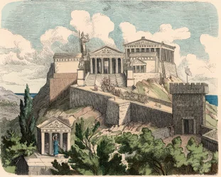 Grécia Antiga: Atenas, Acrópole - Parthenon