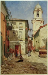 H.Petersen-Flensburg, rua em Sestri Levante