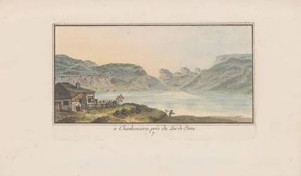 Vista de Les Charbonnières no Lac de Joux
à Charbonieres, près du Lac de Joux (título sobre o objecto)
Landscapes in Switzerland (título da série)
Sammlung einiger Aussichten in der Schweiz (título da série)