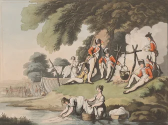 Soldados Cozinhando, 1º de abril de 1798.