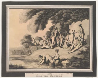 Soldados Cozinhando, 1º de abril de 1798.