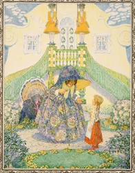 A rainha da neve de contos por Hans Christian Andersen, pub. 1911