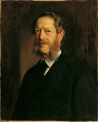 O poeta Anastasius Grün (alias Anton Alexander Graf von Auersperg)