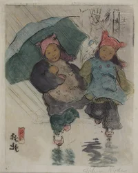 Na chuva