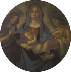 A Virgem e o Menino com São João e um Anjo (depois de Botticelli), final do século XIX a XX